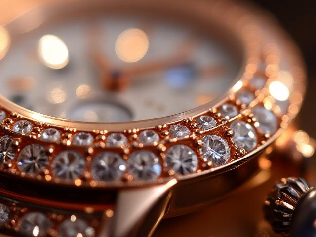 ダイヤモンドベゼルの輝き